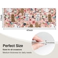 thumbnail image 5 of Poodle and Pioneer Flower Kitchen Rug Mat,Kitchen Runner Rugs Non Skid Washable,Decorative Kitchen Floor Mats for Kitchen,Sink,Laundry,17"X47", 5 of 5