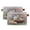 Watercolor Easter Bunny, variant on 2-Pack Square Closet Organizers with Handles Open Basket Bins Watercolor Easter Bunny Storage Basket for Home Office