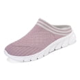 thumbnail image 6 of Rokment Athletic Walking Running Mules Backless Shoes for Women Lightweight Comfortable Orthopedic Memory Foam Clogs Handsfree Sandals Non Slip Nursing Work Half Slippers Sneakers F Size 7, 6 of 7