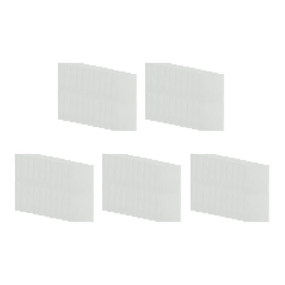 WEIWEIGG Wow! 50-Pack Fabric Protector 11x28cm, Anti-Dyeing Laundry Sheets with Nano-Cellulose Tech, Prevents Color Bleeding in Mixed Loads & Protects Fabrics(L)