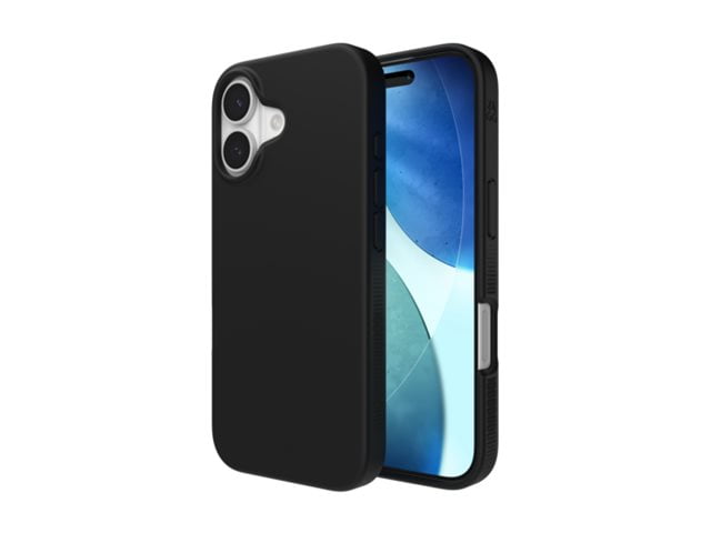 ZAGG Manhattan Snap Soft Touch Case for MagSafe for Apple iPhone 17 - Black