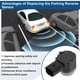 thumbnail image 4 of Sensores de estacionamiento de respaldo en reversa Unique Bargains No.5MK60TRMAB para Dodge Challenger 2015-2017 Sensor de asistencia de estacionamiento negro 1 Pc, 4 of 6