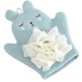 thumbnail image 1 of Manopla de baño para bebé, toallitas, guantes de lavado para niños, exfoliante corporal para baño para niños pequeños, 1 of 5