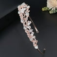 thumbnail image 4 of Wedding Rhinestone Crown Birthday Tiara Headband High-end Rhinestone Tiara for Girl, 4 of 8