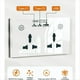 thumbnail image 5 of Enchufe Inteligente con Cargador Rápido, WiFi y Bluetooth, 2 Enchufes y Puerto de Carga USB, Interruptores., 5 of 5