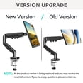 thumbnail image 6 of MOUNT PRO Single Monitor Desk Mount for 13-32 Inch Screen,Adjustable Gas Spring Monitor Arm with Tilt,Swivel,Rotatable,VESA Mounts Fit 4.4-19.8 lbs, 6 of 10
