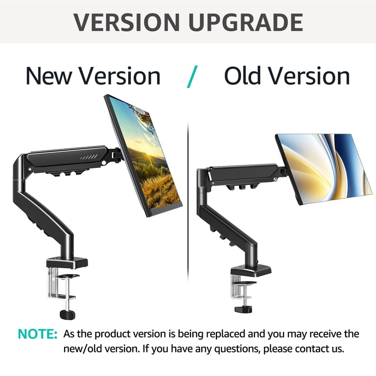 Mount Pro Single Monitor Desk Mount Gas Spring Arm photo 6