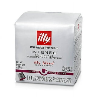 100 capsule caffè espresso ILLY compatibili Nespresso Classico Intenso  Forte Lun