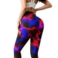 thumbnail image 3 of KDFJPTH Pants For Women Trendy Pilates Workout Running Yoga Leggings Running Print Tummy Control Yoga Booty Yoga Dark Yoga Leopard Yoga With Pocket Womens Pants, 3 of 9