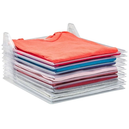 10 Pack Tee Shirt Organizer Clothing Dividers Stackable Tshirt Clothes (Best Ebay Clothing Stores)
