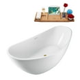 thumbnail image 2 of 75'' Streamline N950BGL Freestanding Tub and Tray With Internal Drain, 2 of 10