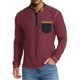 thumbnail image 1 of pstuiky manga larga para hombre, Sudadera informal deportiva de manga larga y cuello redondo para hombre camisetas de hombre l, 1 of 8