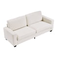 thumbnail image 1 of 83" Comfy Sofa with Deep Seat & Removable Cover for Living Room, Apartment, 1 of 2