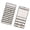 White, variant on Jewelry Hanging Storage Double Sided with Pockets for Home Organization
