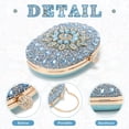 thumbnail image 3 of LHSHID Women Rhinestone Evening Clutch Purse Bag Bling Glitter Sparkly Diamond Tote Bag Crystal Wedding Party Bag, 3 of 7