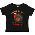 thumbnail image 3 of Inktastic Gobble Wobble Turkey Boys or Girls Toddler T-Shirt, 3 of 5
