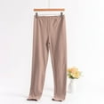 thumbnail image 2 of UAMVSH Womens Pajama Pants Casual Loose Plus Size Striped Elastic Waist Pj Bottoms Comfy Soft Brushed Warm Sleepwear, 2 of 6