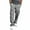 Light Gray, variant on HESHENG Mens Jogger Gym Heavy Weight Fleece Cargo Pocket Sweat Pants Drawstring Trousers M-3XL