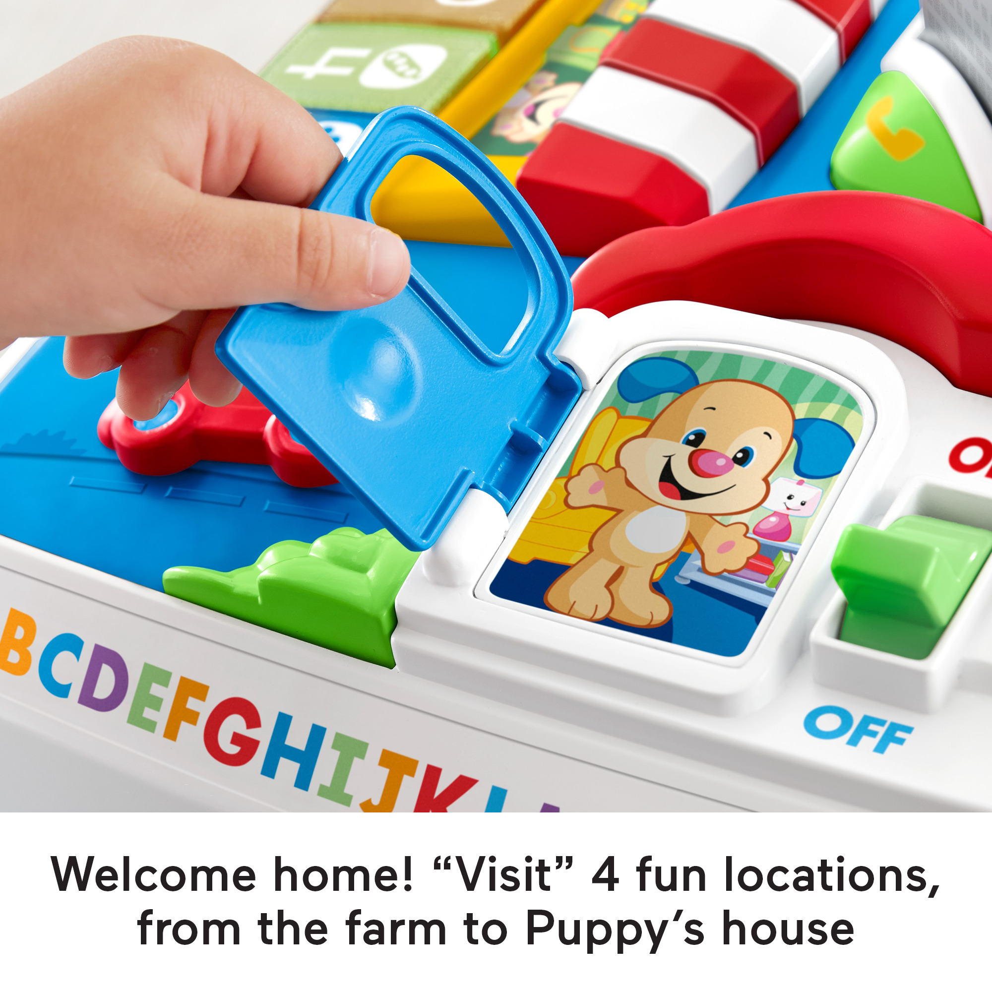 Fisher-Price Laugh & Learn Around the Town Learning Table Baby & Toddler Toy with Music & Lights - image 5 of 6