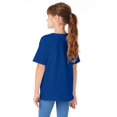 thumbnail image 3 of Hanes T-Shirt pour Garçon 5,2 oz COMFORTSOFT, Poids Lourd, TP, Bleu Royal Foncé, 3 of 3