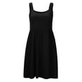 thumbnail image 3 of JIANJIA Casual Dresses For Women Summer Square Neck Cute Floral Print Strap A Line Pocket Dress Outwear, 3 of 6
