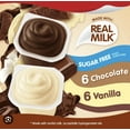 thumbnail image 3 of Snack Pack Sugar-Free Chocolate & Vanilla Flavor Pudding Plastic Cups, 3.5oz., 12 Count, 3 of 7