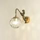thumbnail image 2 of Corridor lamp modern LED wall light copper wall lamp golden background wall lamp dining room bedroom bedside living room, 2 of 3