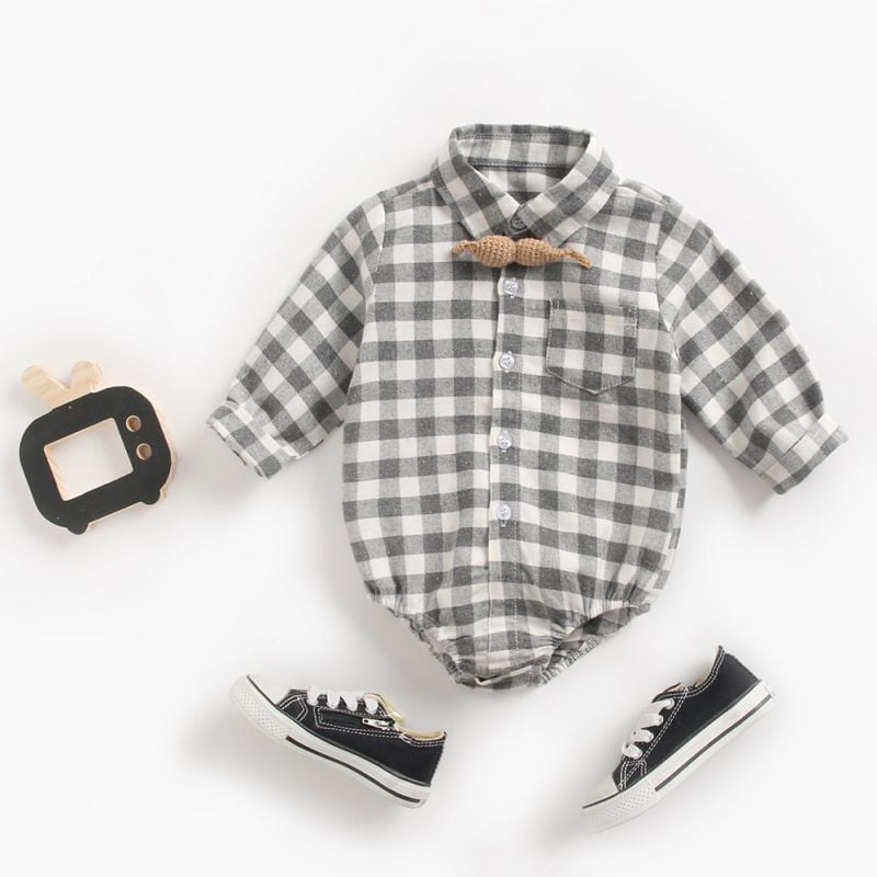 plaid baby clothes