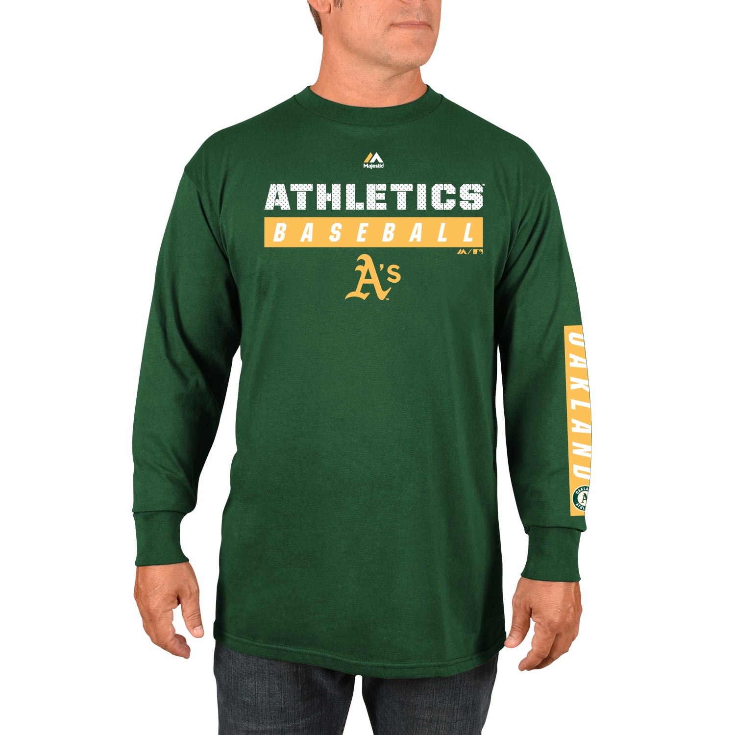 oakland a's long sleeve shirt