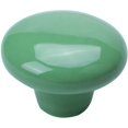 thumbnail image 1 of 1 pieza de manija de puerta de vestido de cerámica redonda verde L, 1 of 5
