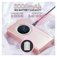 thumbnail image 3 of Rechargeable Nail Drill Machine, 35000RMP Professional Nail Drill Kit, Electric Nail File Manicure Drill ,Easy to Use, 3 of 6