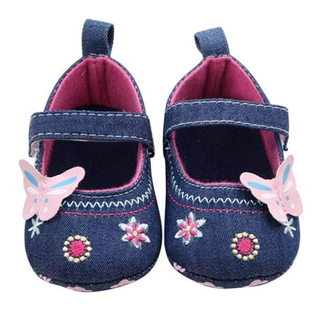 

Baby shoes Fashion Baby Shoes Butterfly Soft Sole Toddler Shoes BU/13CM CHMORA