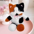 thumbnail image 1 of Linda mochila rellena gato mochila mochila ligera mochila de viajes de viaje para niñas de la fiesta para niños aniversario regalo de cumpleaños naranja, 1 of 10