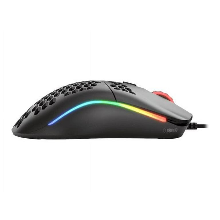 Glorious Model O - Mouse - optical - 6 buttons - wired - USB 2.0 - matte  black