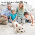 thumbnail image 2 of 2026 New Puppy Plush Toys, West Highland White Terrier Dog Stuffed Animal Cute Puppy Plushies Soft Plush Toys Gifts for Kids, Stuffed Animals Toys, Cartoon Puppy Doll West Dog Doll Plush Toy, 2 of 5