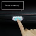 thumbnail image 2 of Scienceny ABS Auto luz ambiental Control táctil interno 1.5A 3W puerta autoadhesiva soporte para vaso de agua Sensor recargable accesorios de lámpara Bombillas para automóviles Azul hielo Scienceny VI017047-02, 2 of 6
