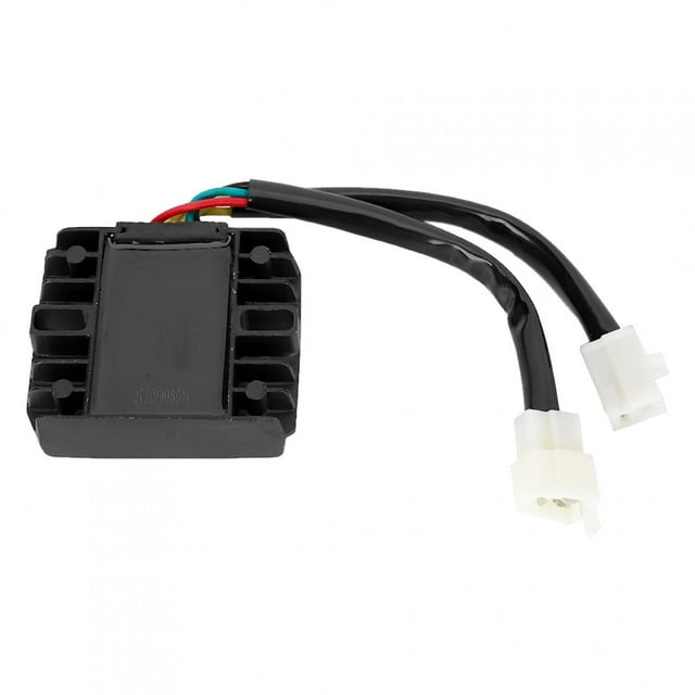Oubit Rectifier,DC12V 6 Wire Motorcycle Voltage Regulator Voltage Rectifier Meticulously Designed