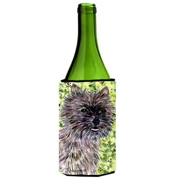 Cairn Terrier Wine bottle sleeve Hugger - 24 Oz.