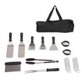 thumbnail image 1 of Griddle Accessories Tool Kit, Complete 12 Pieces Stainless Steel BBQ Set for Outdoor Cooking, Multi-functional Grill Utensils Ideal for Camping, 1 of 5
