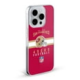 thumbnail image 2 of Head Case Designs NFL San Francisco 49ers Graphics Helmet Typography Soft Gel Case for Apple iPhone 15 Plus, 2 of 7