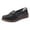 Black, variant on Loafers Shoes for Women Hollow out Non Slip Sneakers Casual Dressy Vintage Outdoor Comfortable Slip on Walking Shoes Gray Size 9