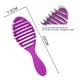 thumbnail image 2 of Cepillo de pelo curvado con ventilación, cepillo para desenredar con cerdas de nailon, separa el cabello y elimina los enredos, 2 of 5
