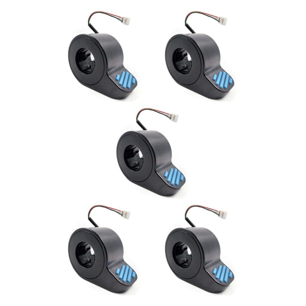 Eigraketly Aceleradores de frenos de acelerador con botón de dedo, piezas de repuesto para patinete eléctrico, controlador, accesorios de Type5 NO5