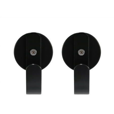 

2pcs Convenient Magnetic Hooks Adhesive Wall Mounted Hooks Easy to Mount Front Door Hooks Steady Tool Hangers for Wreaths Keys Bags Umbrellas Scissors Household Tools