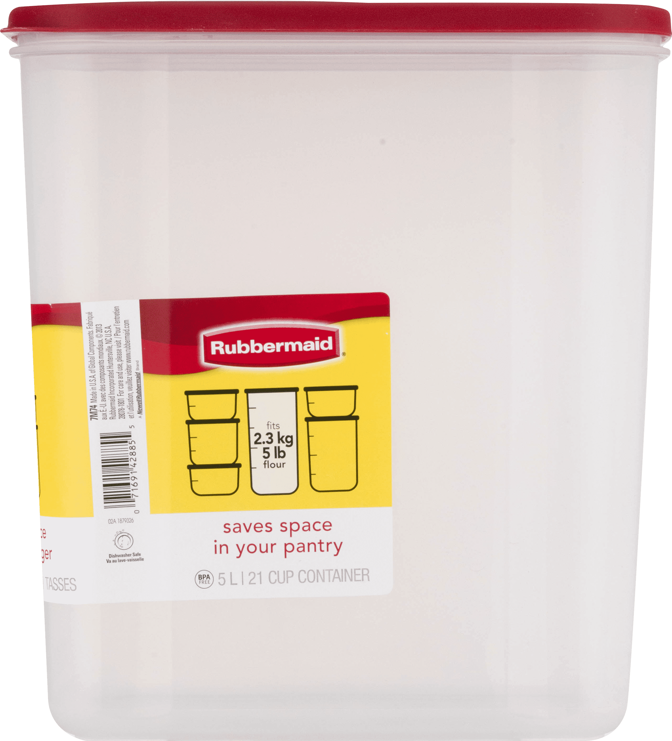 Rubbermaid Modular Canisters 21 Cups 1 0 Ct