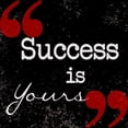 thumbnail image 3 of Greene, Taylor 20x20 Black Modern Framed Museum Art Print Titled - Success Is Yours, 3 of 5