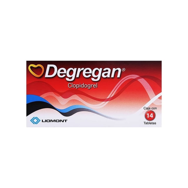 Degregan tabletas 14 pzas