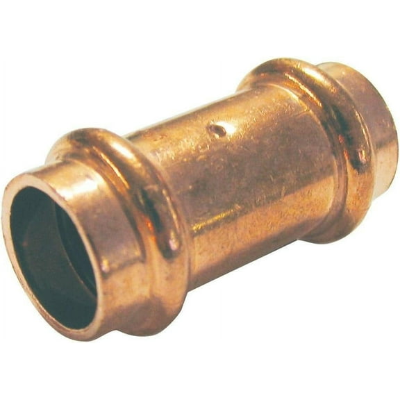 NIBCO Press Coupling With Stop - Easy Installation - 3/4 In, Multicolor, 335042