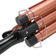 thumbnail image 3 of LCD 3 Barrel Hair Curling Iron Temperature Adjustable Household Portable Hair Curler 25mmEU Plug 220V, 3 of 4