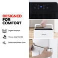 thumbnail image 6 of Honeywell 32-Pint ENERGY STAR Dehumidifier for 3,000 Sq Ft – Laundry Mode, Auto-Comfort Mode & Thermal Overload Protection, TPFIT32WK, 6 of 11